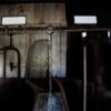 Lindsey Snell. Plaster plates, photo documentation of research and installation Installation name tags of cows from1970th.   Old milking parlor of Round Barn No. 3 at the University of Illinois at Urbana-Champaign